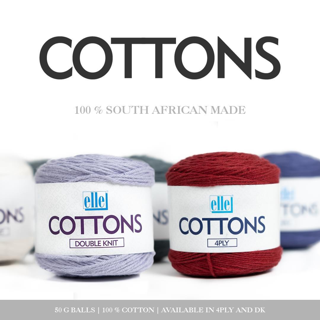 Elle Cottons 4PLY 50grams