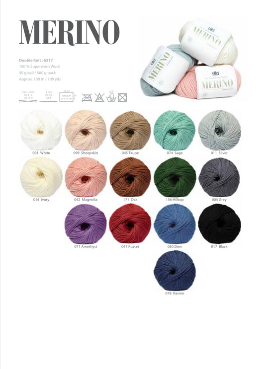 Elle Merino DK 50g