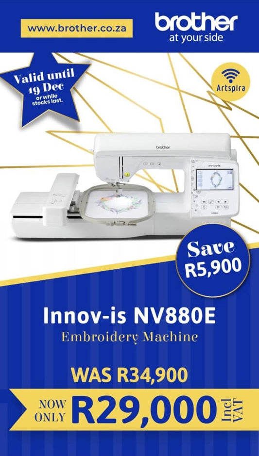 Brother Innov-is NV880E Embroidery Only Machine