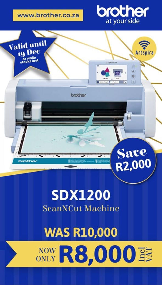 Brother ScanNCut SDX1200, Craft Machine