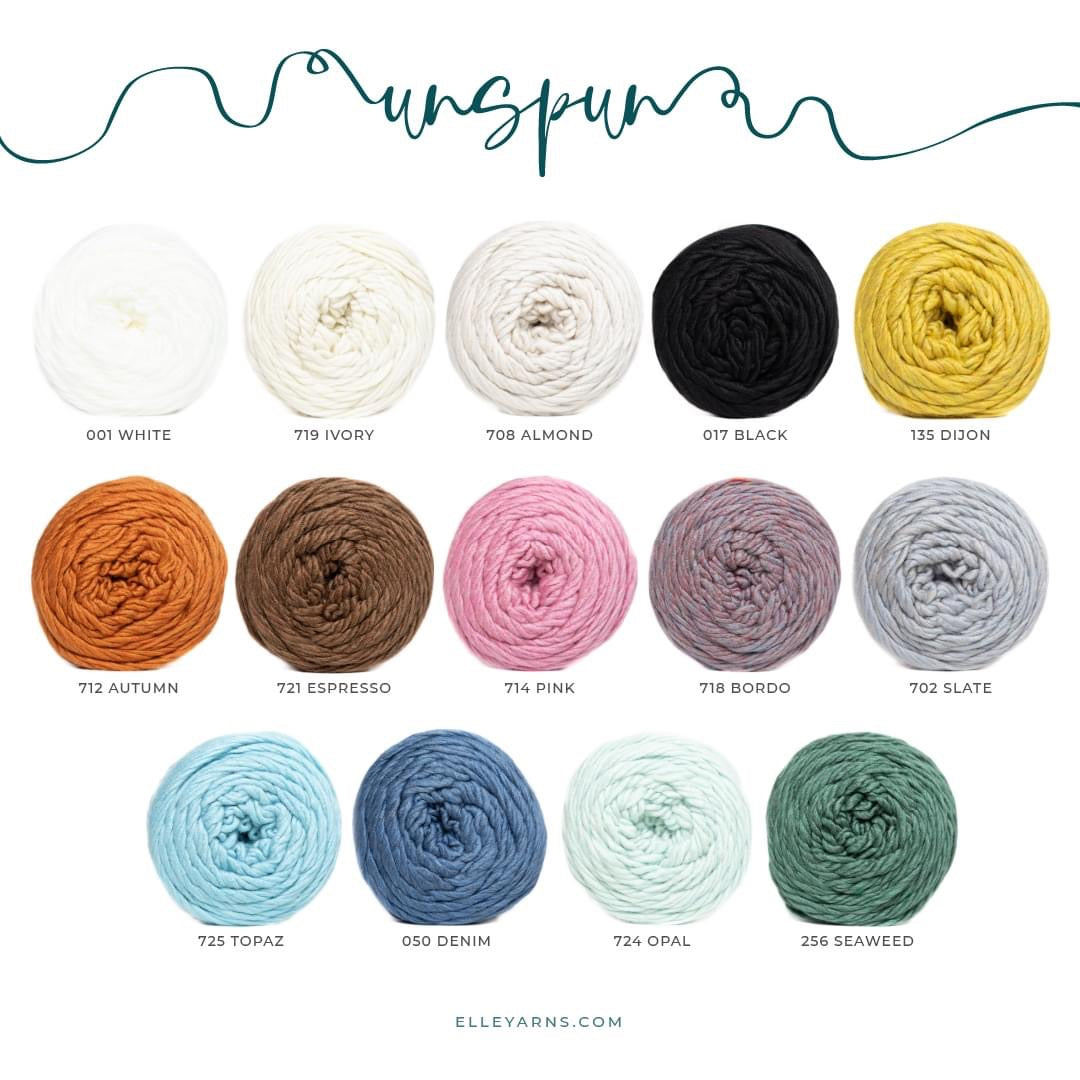 Elle Unspun 200g knitting Wool