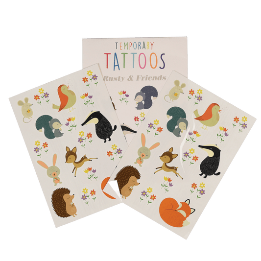 Rusty & Friends Temporary Tattoos