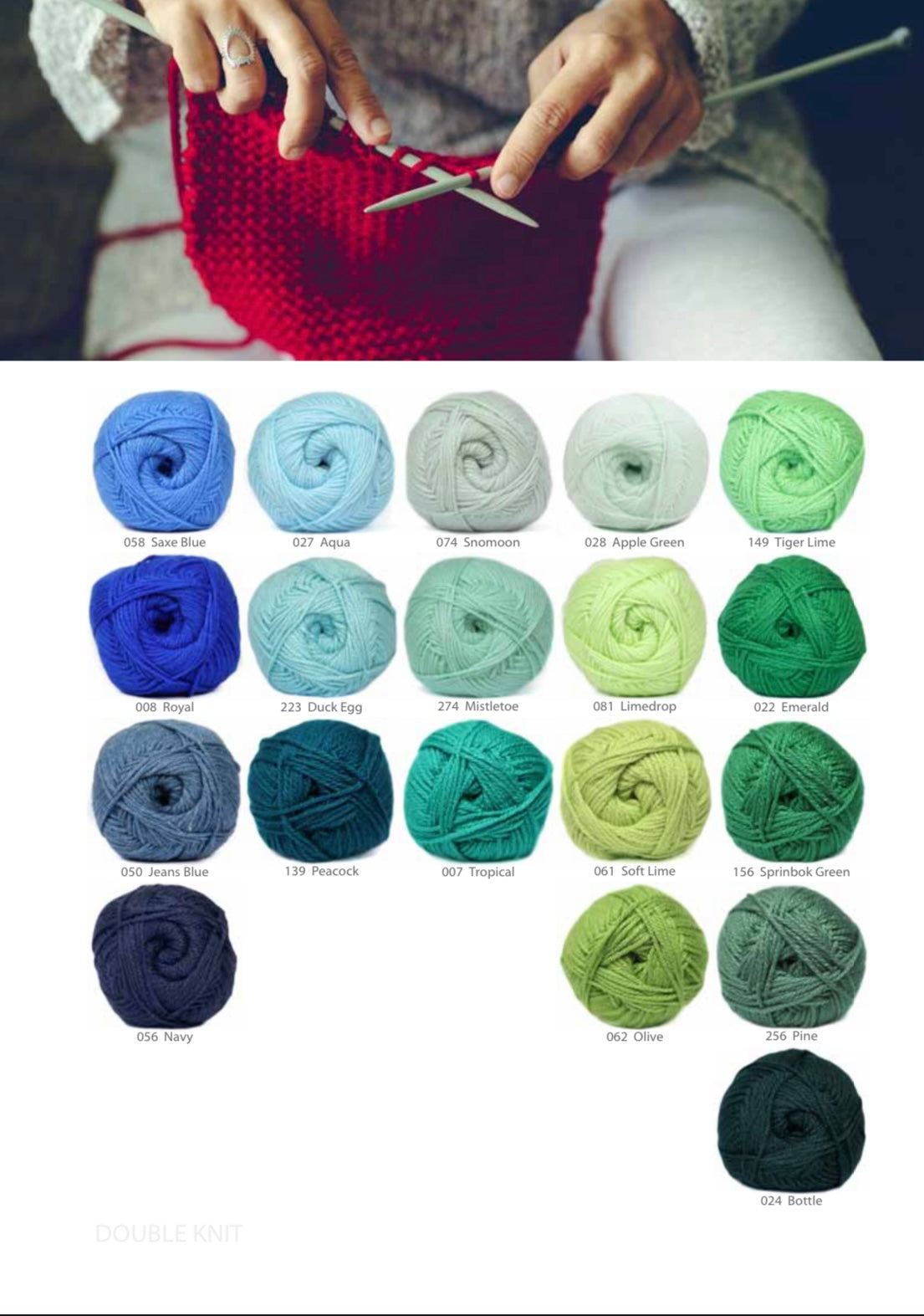 Elle Charity Double Knit 100g (Packets) - PRE-ORDER