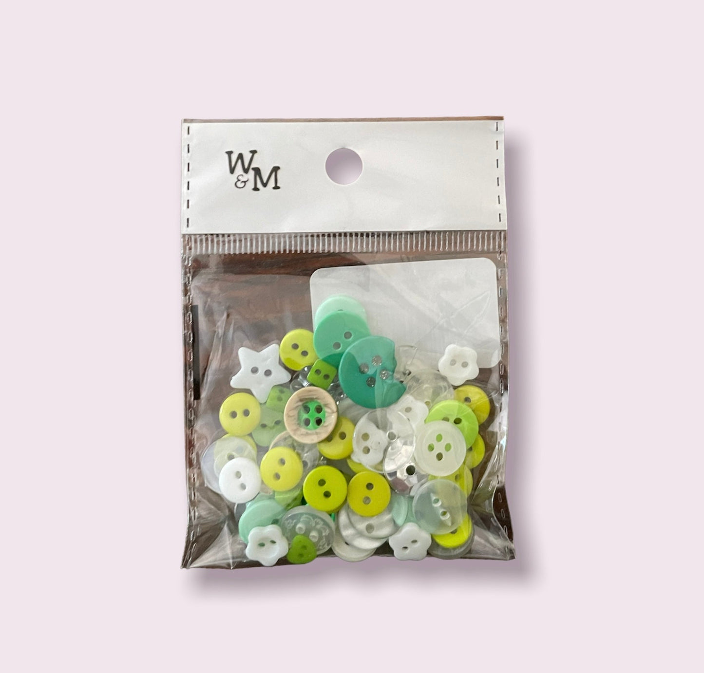 Button Mix Assorted 12g